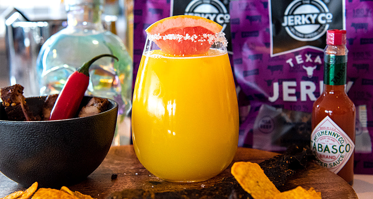 TIPSY TEXAN & TEXAN JERKY – COCKTAIL PAIRING