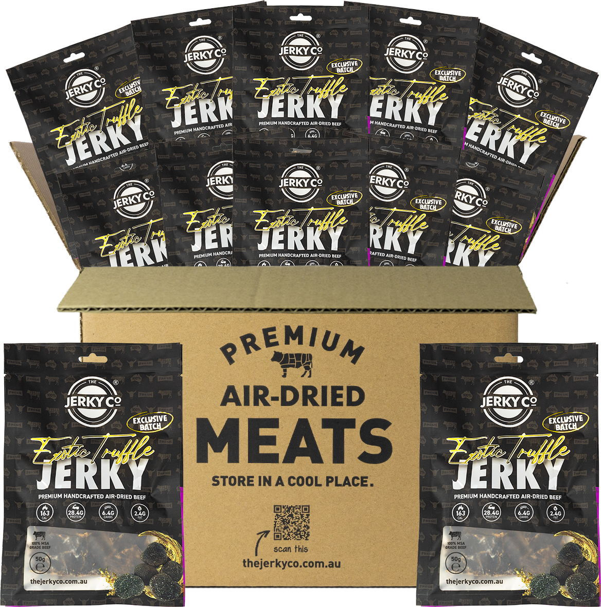 Exotic Truffle Jerky - 12 x 50g