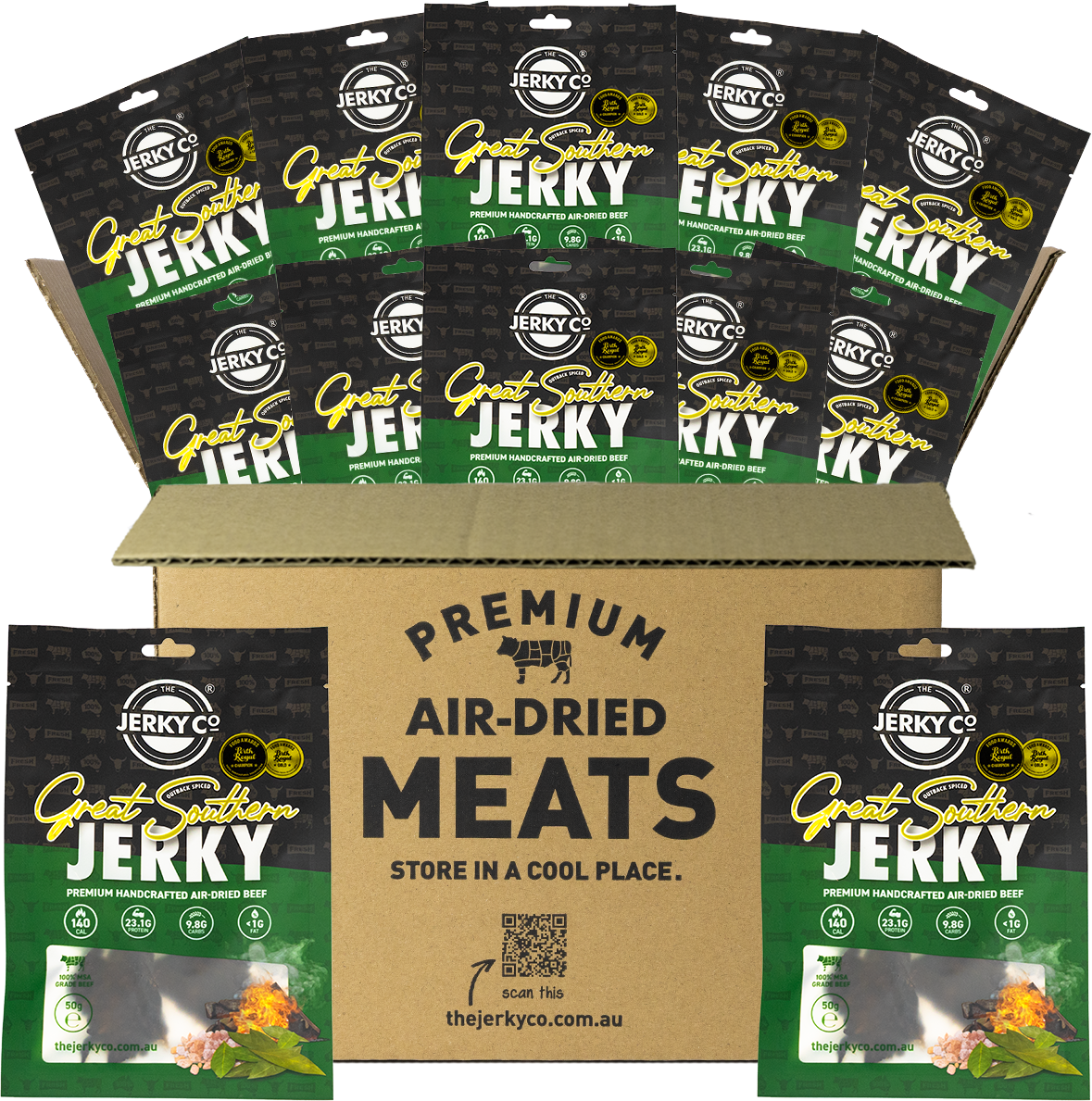 Great Southern Jerky - 12 x 50g