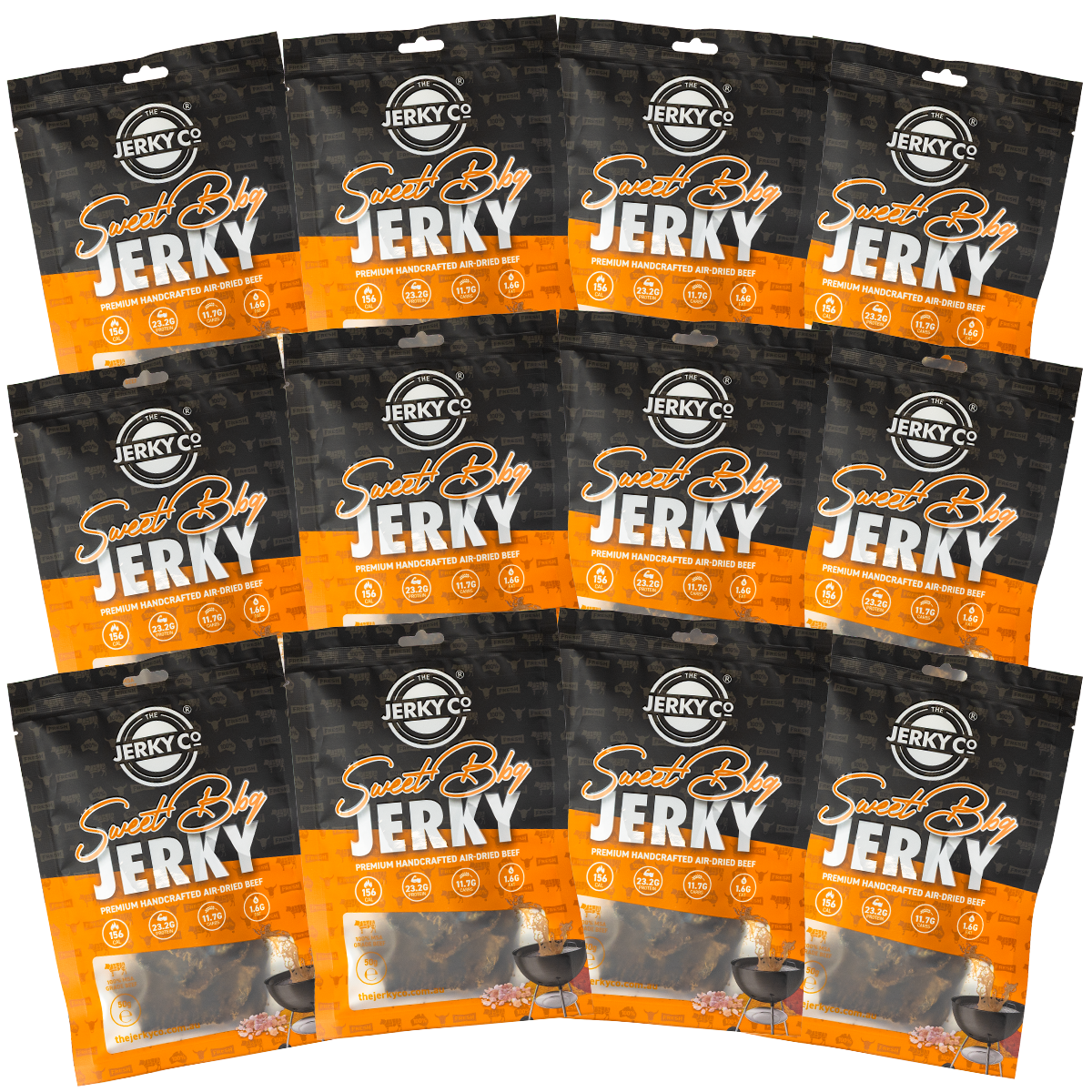 Sweet BBQ Jerky - 12 x 50g