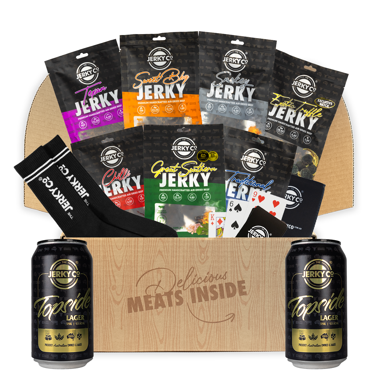 The SAMPLER Beef & Brew Hamper