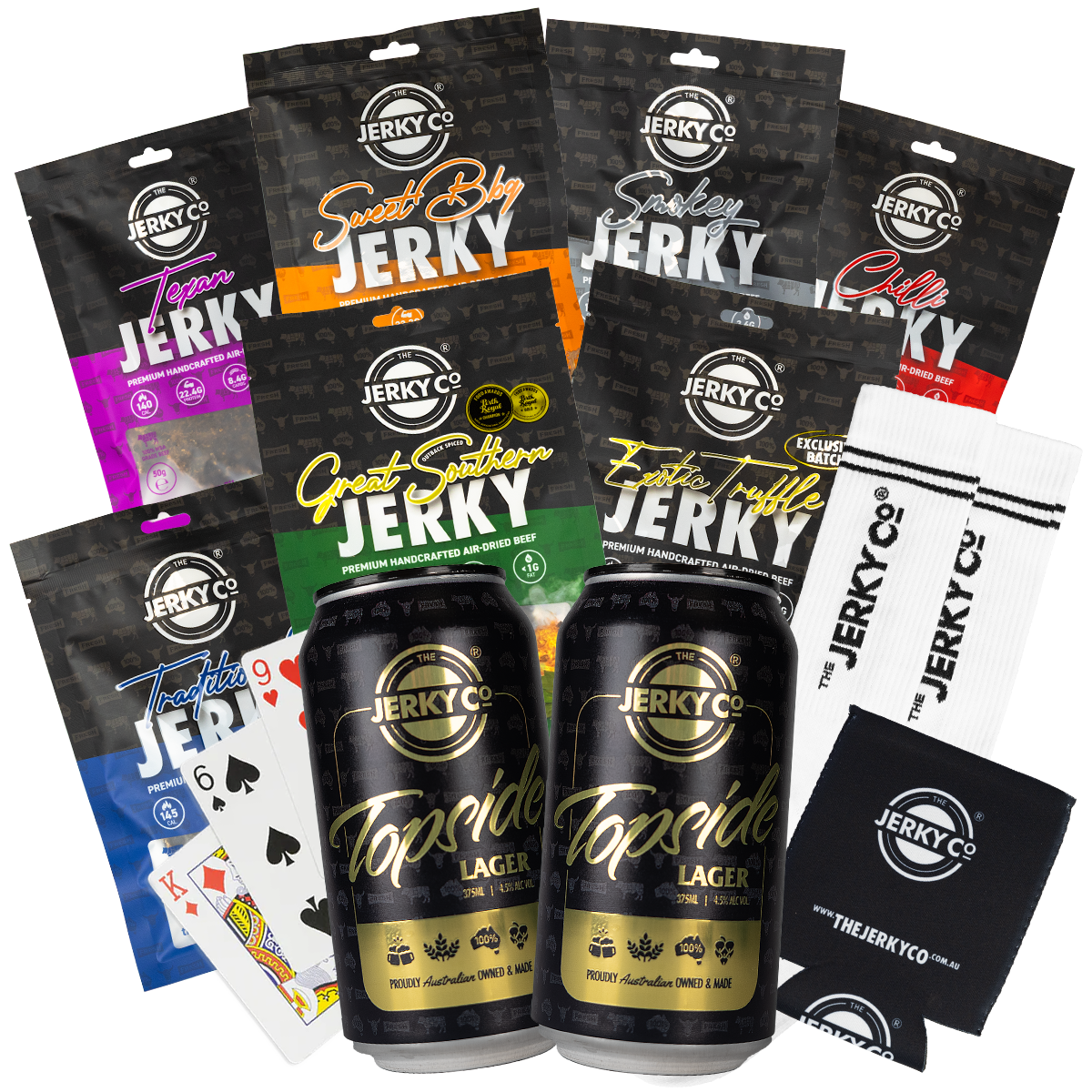 The SAMPLER Beef & Brew Hamper
