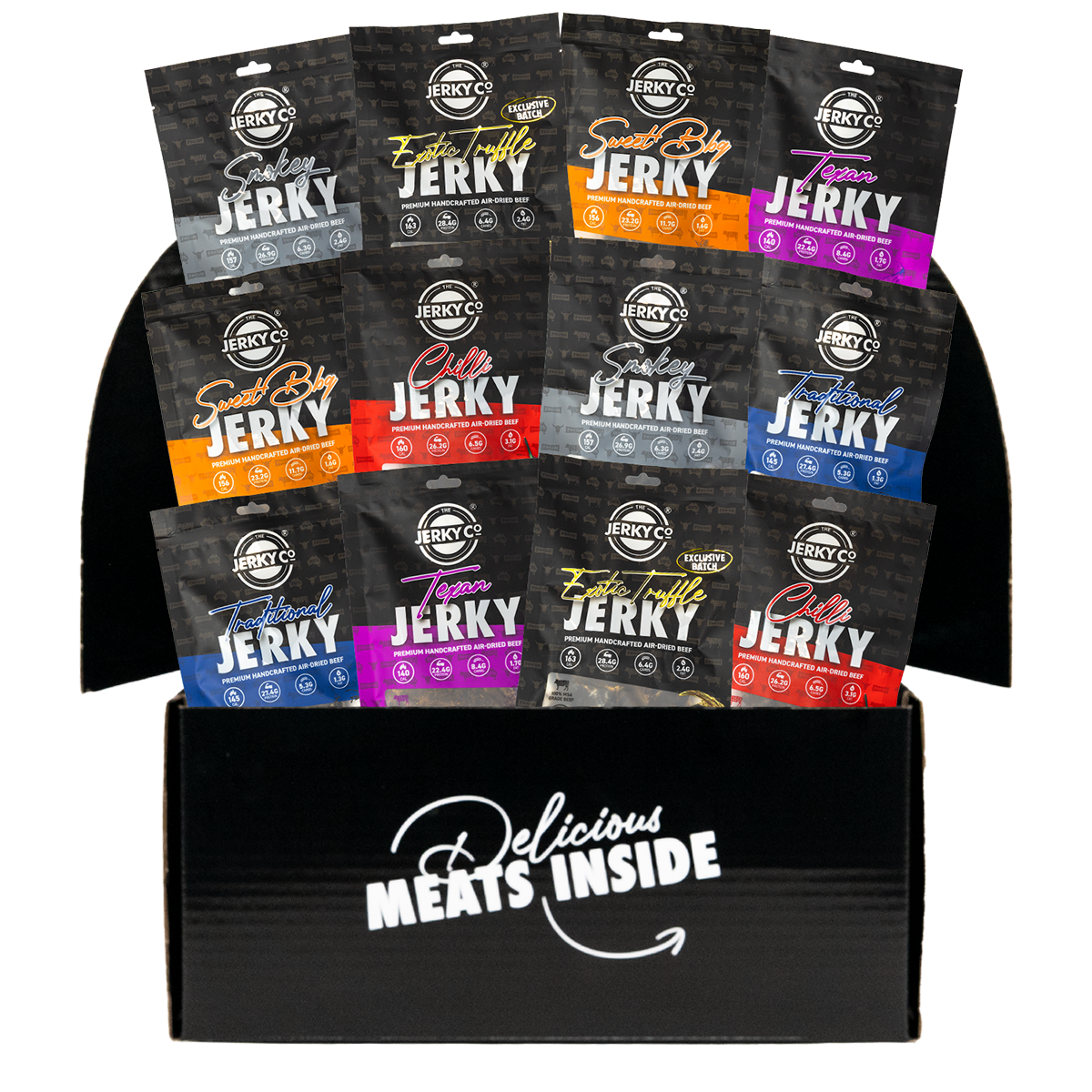 The Big Jerky Sampler Pack - 14 x 50g