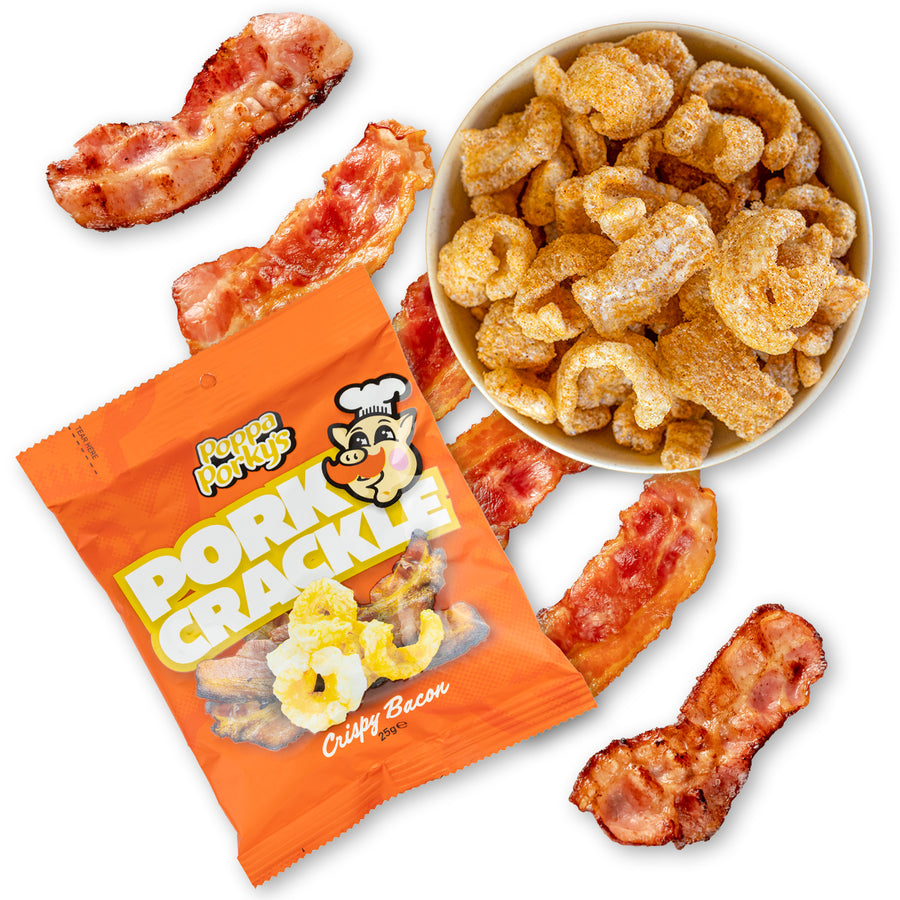 Pork Crackle - Bacon Flavour