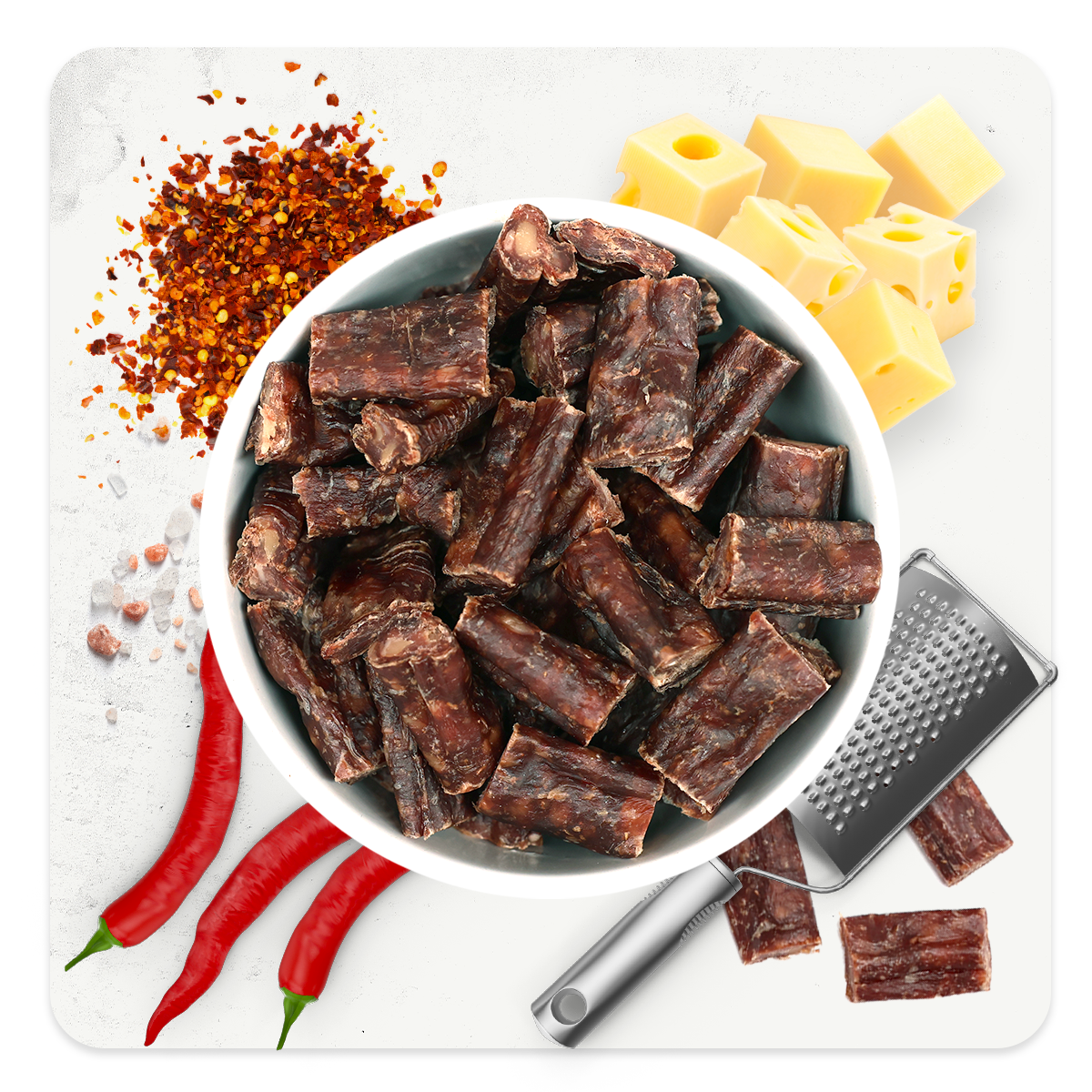 Beef Bites - Chilli Cheese