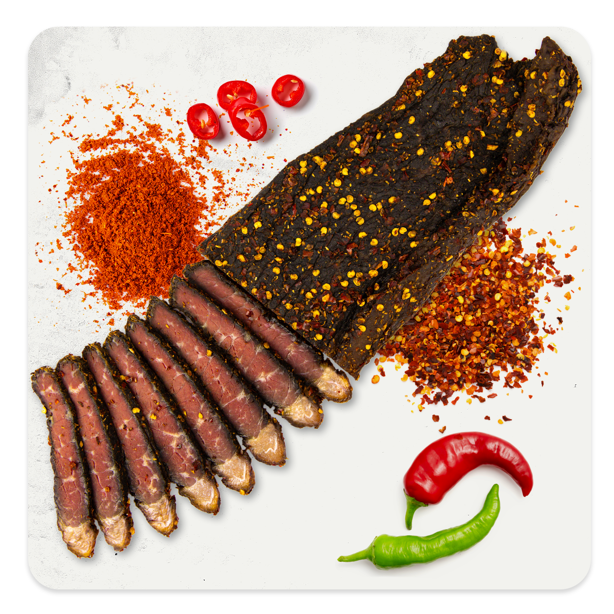 Beef Biltong - Chilli Fatty