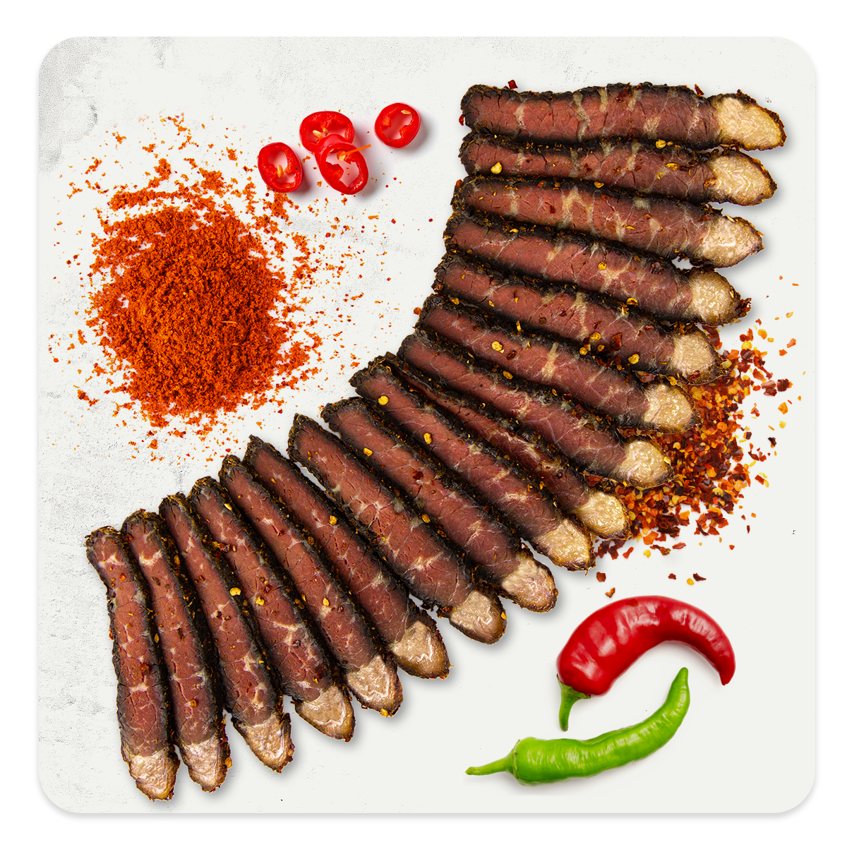 Beef Biltong - Chilli Fatty