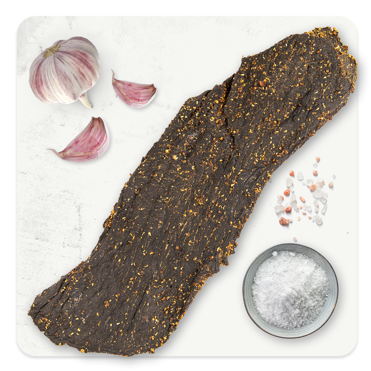 Beef Biltong - Garlic