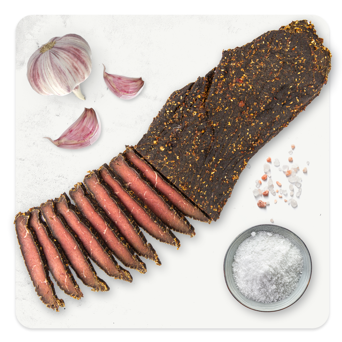 Beef Biltong - Garlic