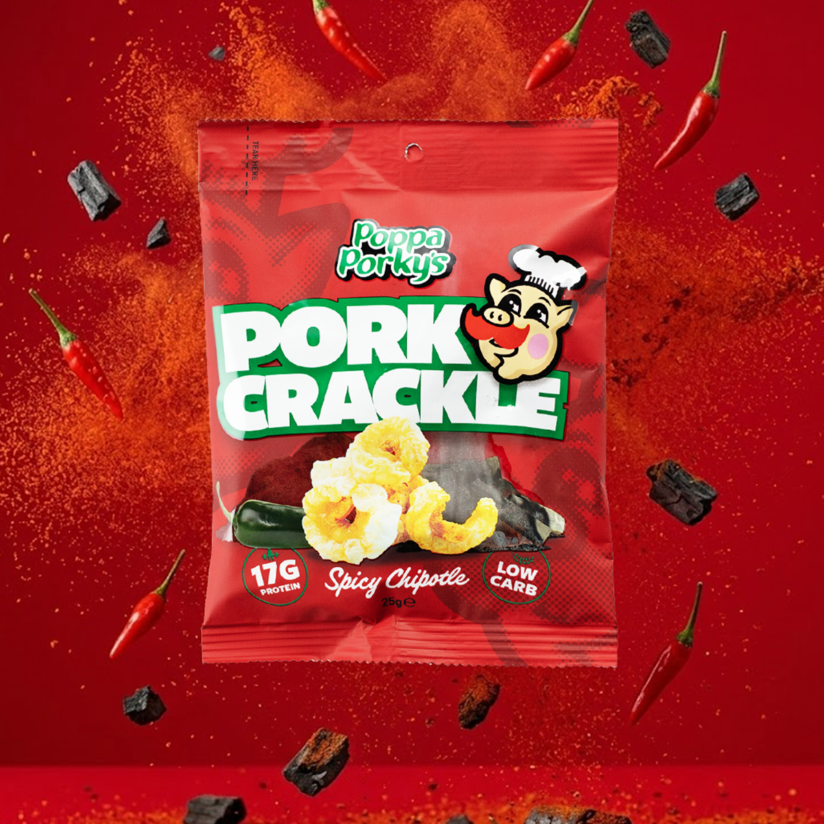 Pork Crackle - Spicy Chipotle