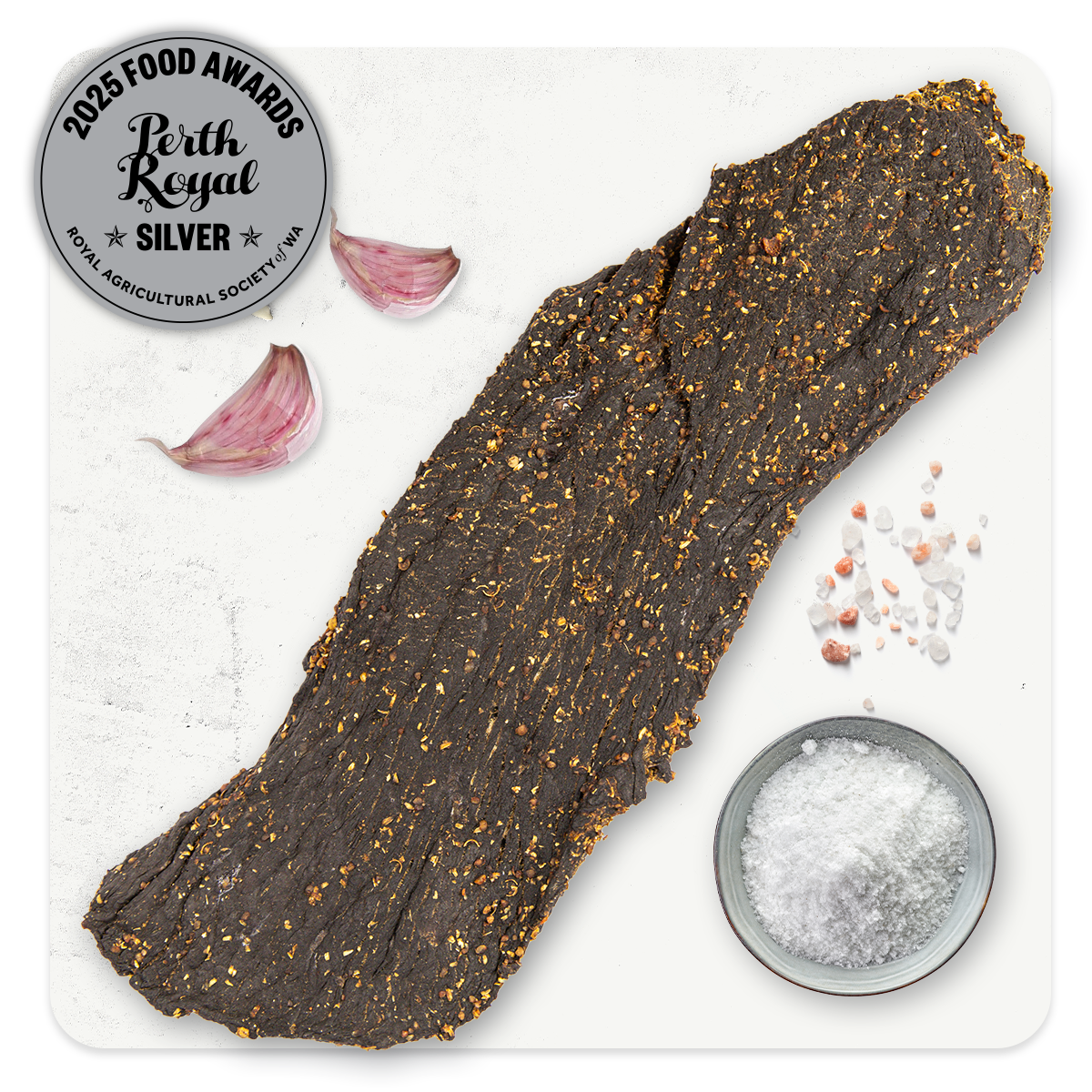 Beef Biltong - Garlic