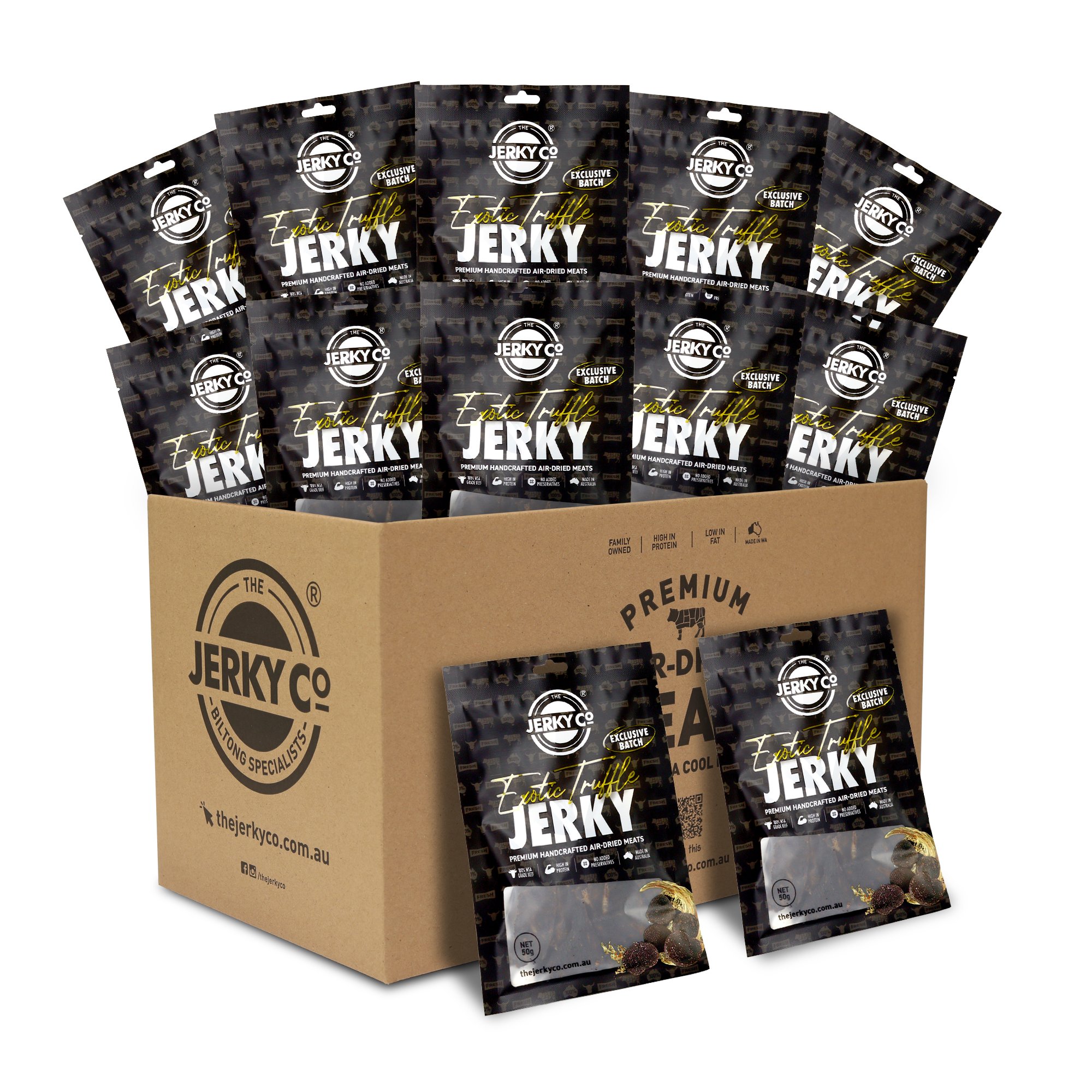 Exotic Truffle Jerky - 12 x 50g