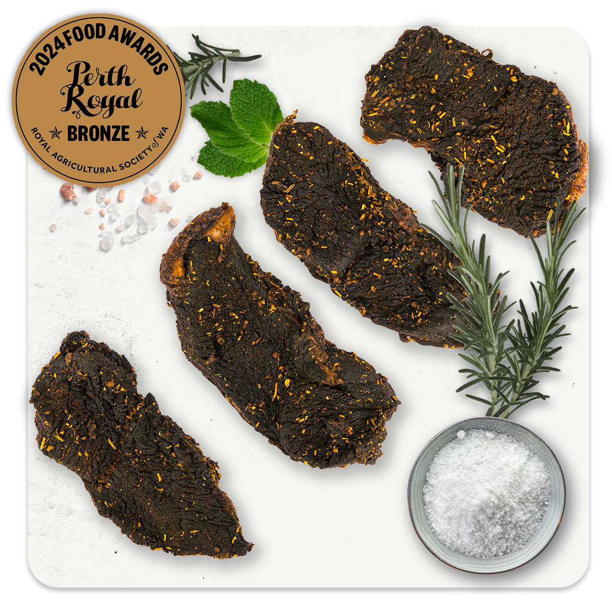 Lamb Biltong - Mint & Rosemary