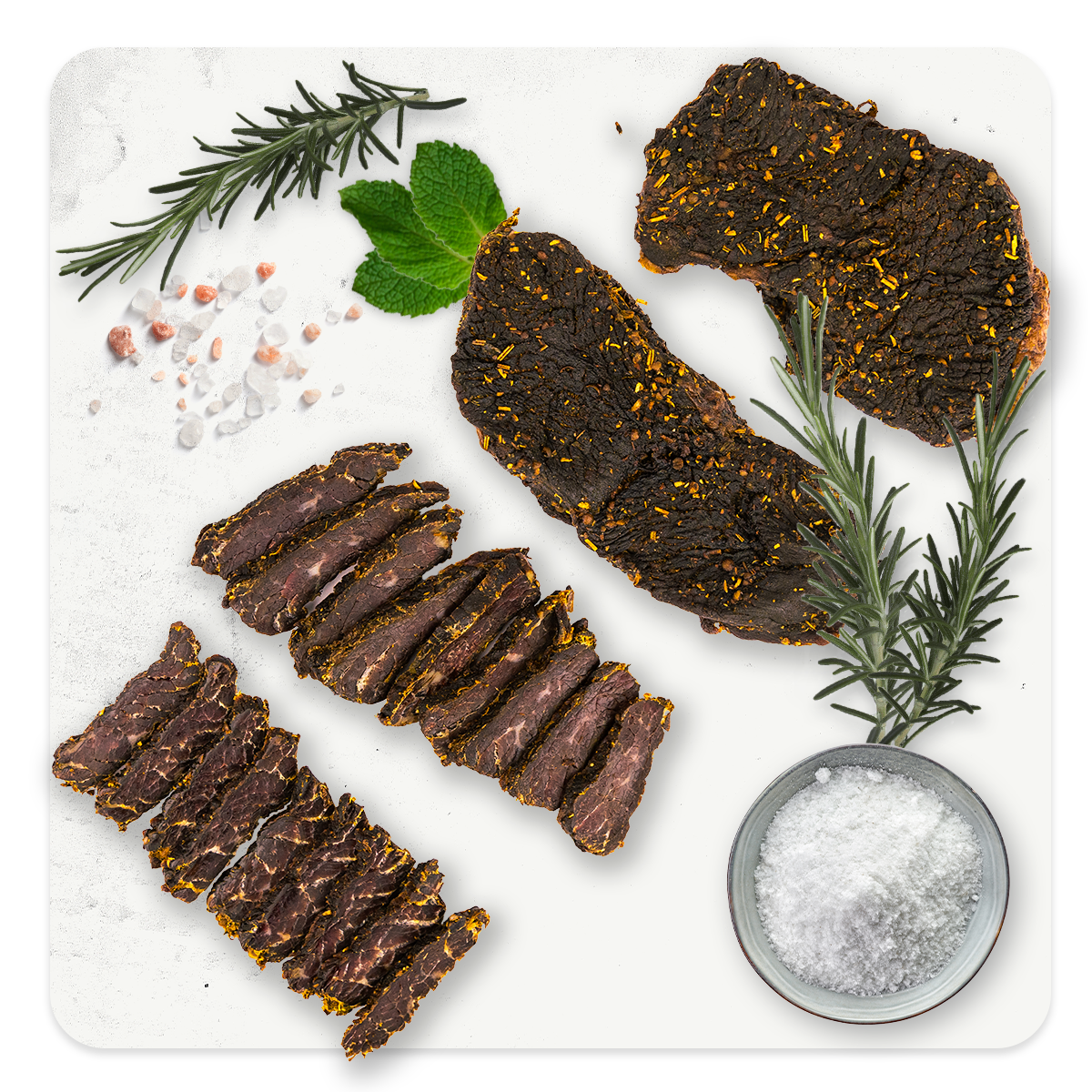 Lamb Biltong - Mint & Rosemary