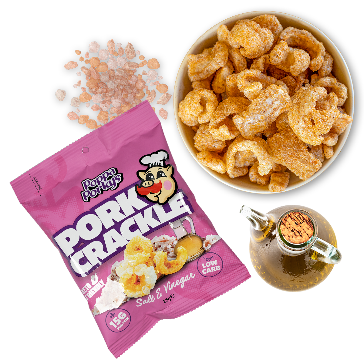 Pork Crackle - Salt & Vinegar