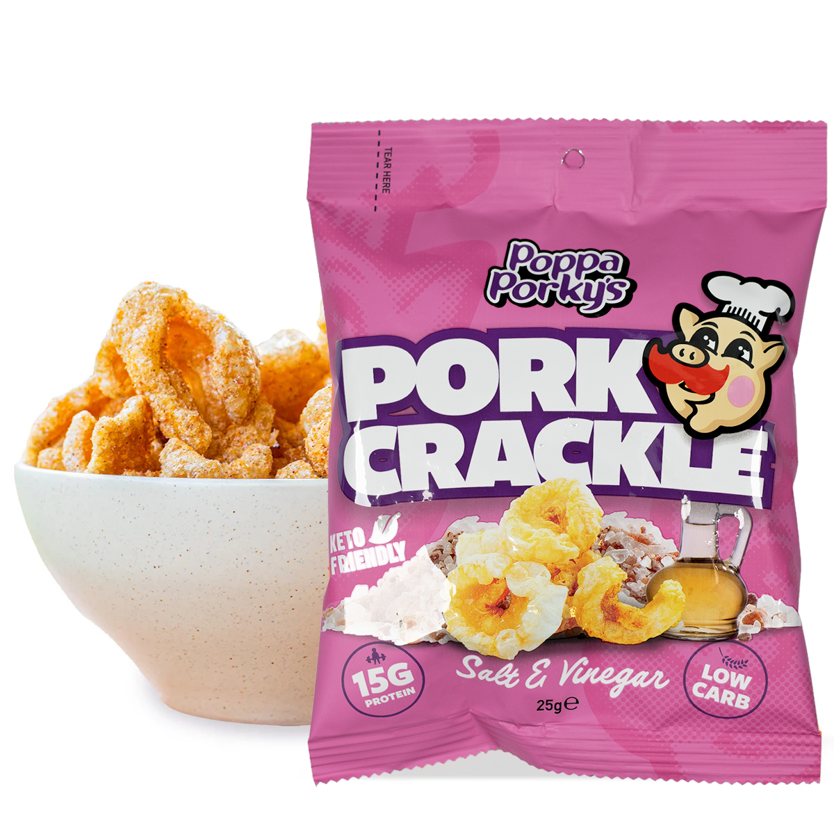 Pork Crackle - Salt & Vinegar