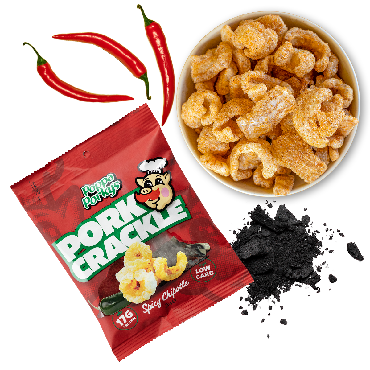 Pork Crackle - Spicy Chipotle