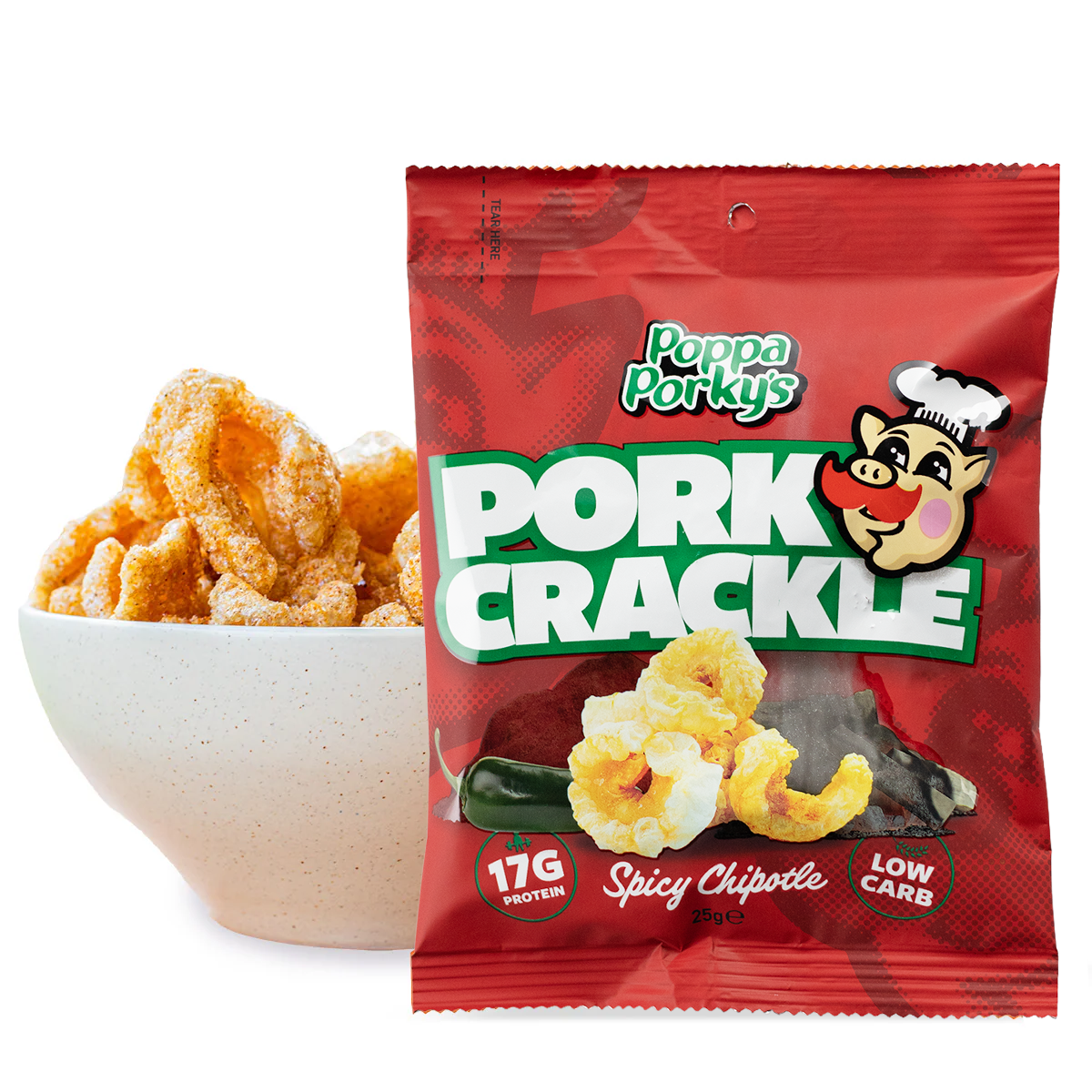 Pork Crackle - Spicy Chipotle