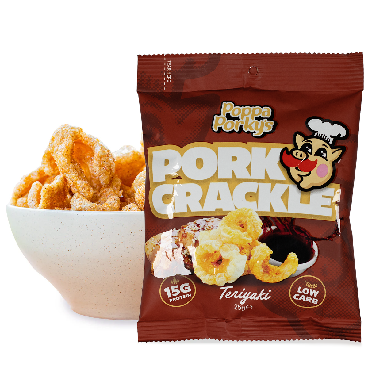Pork Crackle - Teriyaki
