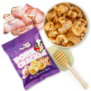 Pork Crackle - Honey Smoked Ham Flavour