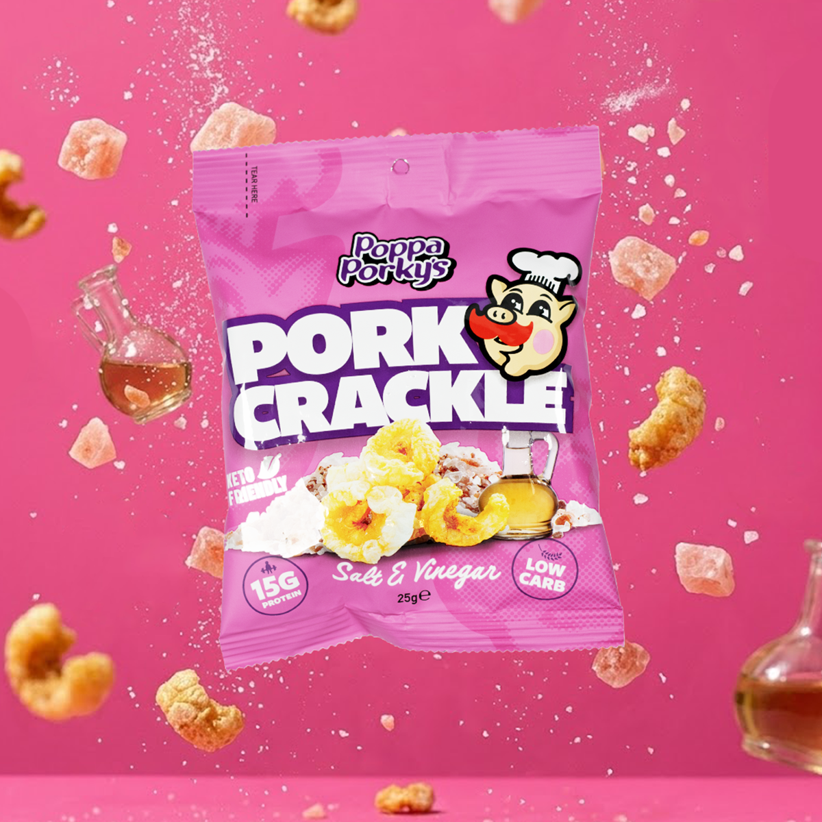 Pork Crackle - Salt & Vinegar