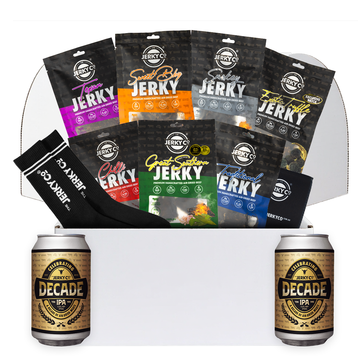 The SAMPLER Beef & Brew Hamper