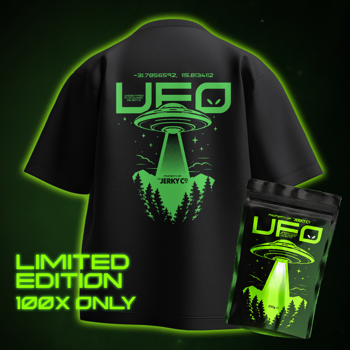 UFO - Glow-In-The-Dark Tee Bundle