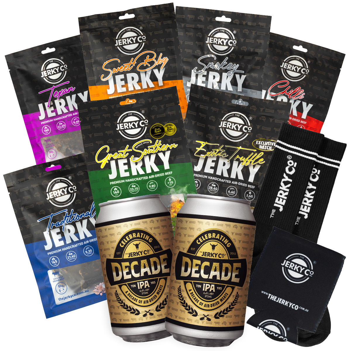 The SAMPLER Beef & Brew Hamper