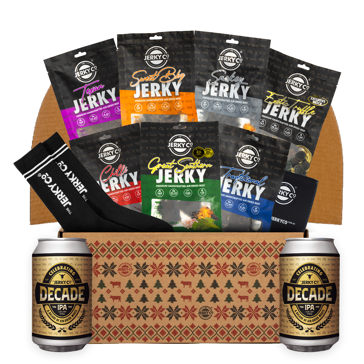 The SAMPLER Beef & Brew Hamper