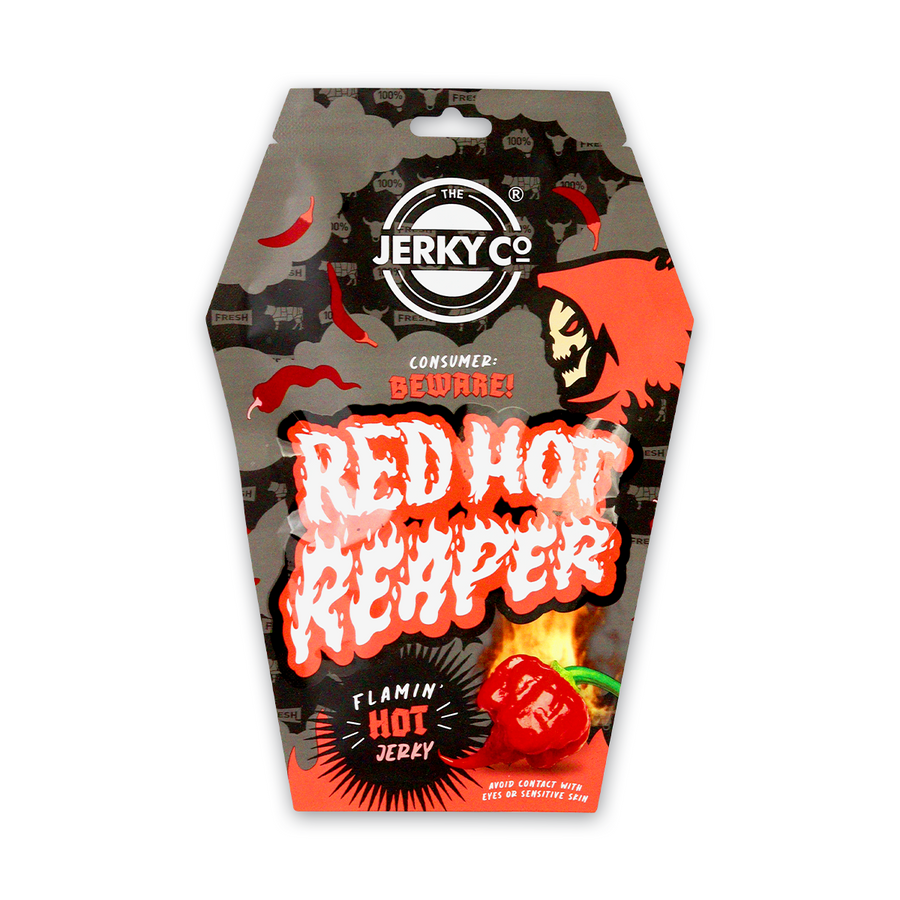 Red Hot Reaper Beef Jerky – 30G