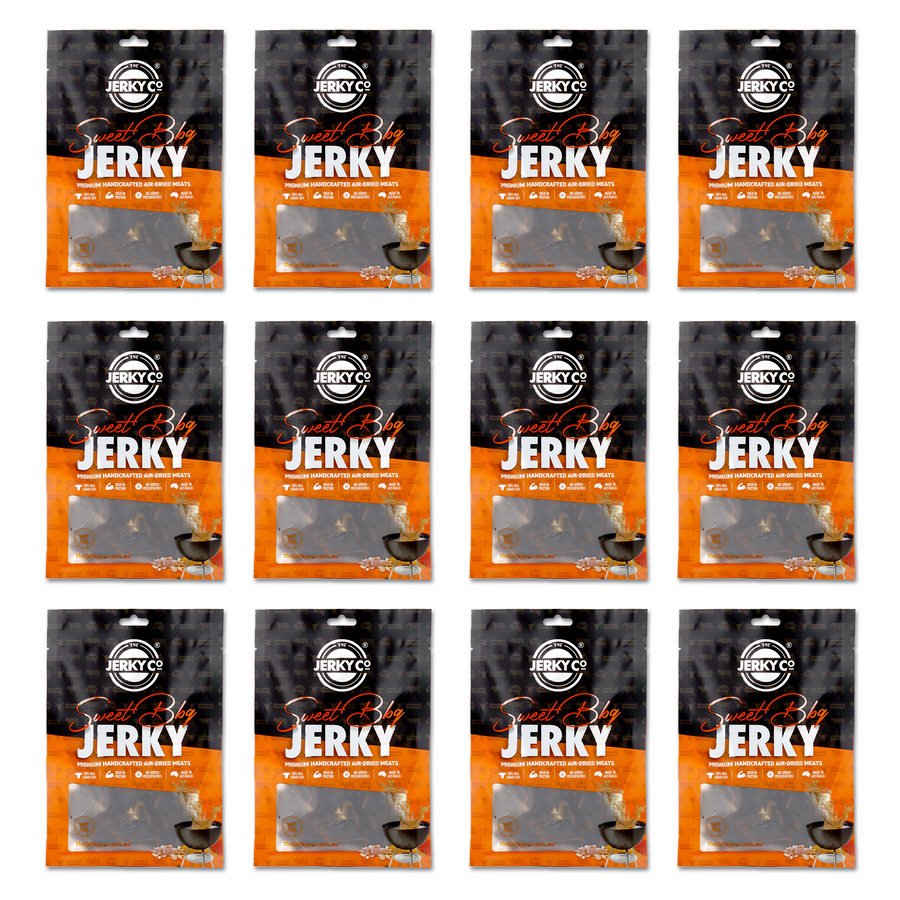 Sweet BBQ Jerky - 12 x 50g